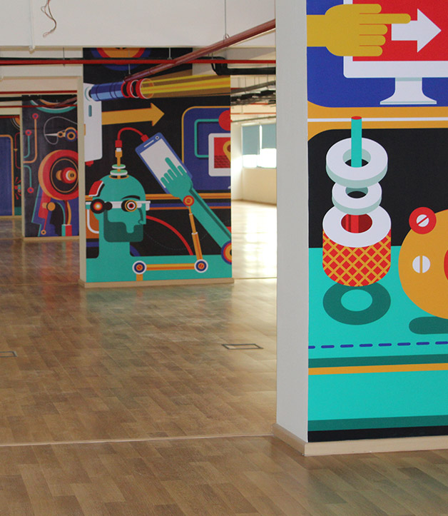 Wall Graphics/Vinyl Graphics Kochi