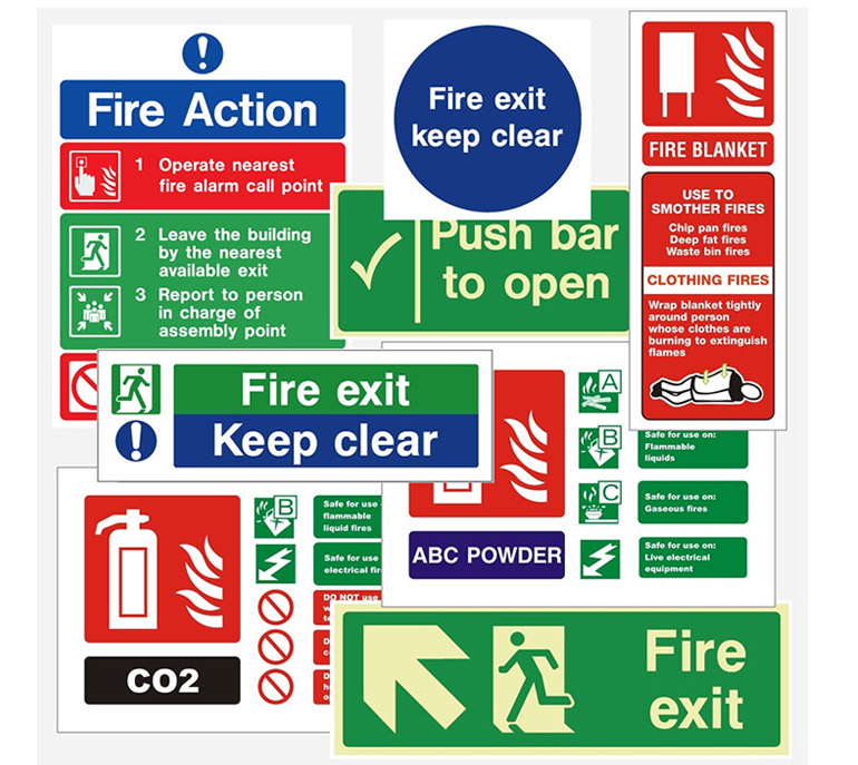 Fire Safety Signages